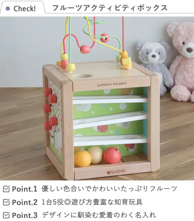 あそびたっぷり フルーツアクティビティボックス　check