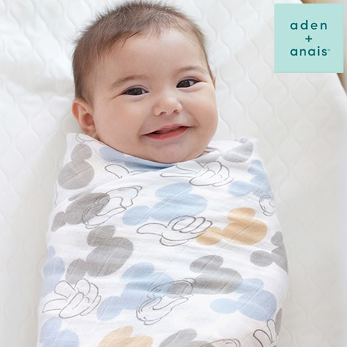 エイデンアンドアネイ ディズニーコレクション スワドル3枚入り