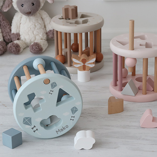 labellabel（レーベルレーベル）シェイプソーティングウィール お名前入り