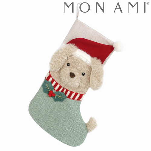 MON AMI（モナミ）メリー ゴールデンレトリバー ストッキング クリスマス