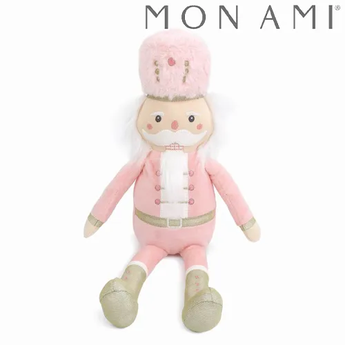 MON AMI（モナミ）ピンク＆ゴールド ナッツクラッカー クリスマス