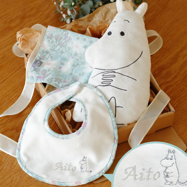 【出産祝い】名入れムーミンベビーギフトセット bgset