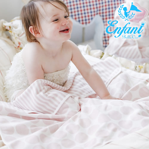 【出産祝い おくるみ】アンファン シェリ リバーシブルブランケット